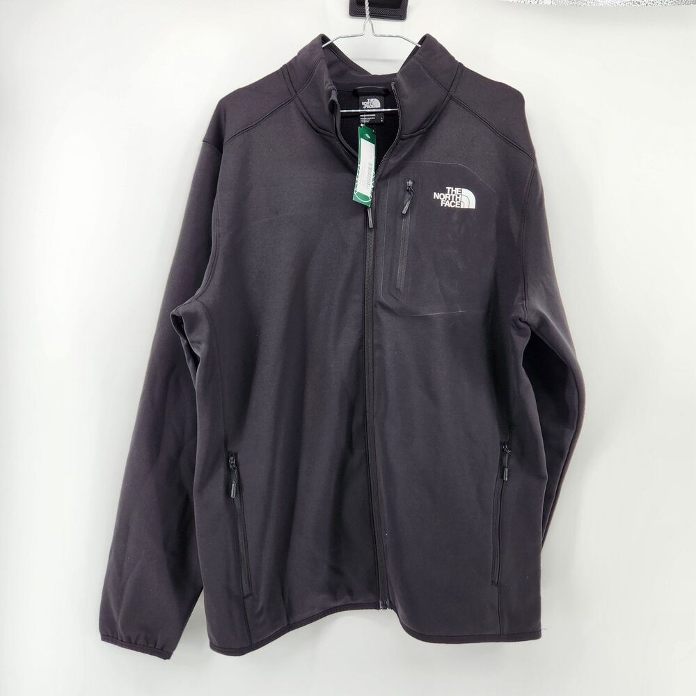 The North Face Men's Large Black‎ Crest Full Zip Jacket NWOT $110
